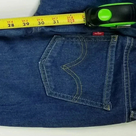 Levi's 25X30 Women's 535 Legging Blue Denim Jeans 99% Cotton 1% Elastane - Picture 4 of 10